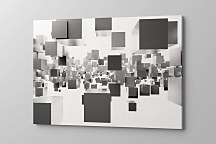 obraz na stenu 3d tvary